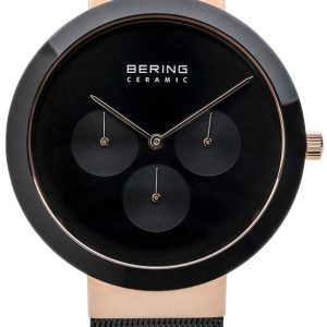 Bering Herrklocka 35040-166 Ceramic Svart/Stål Ø40 mm