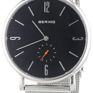 Bering Herrklocka 53739-002 Radio Controlled Svart/Stål Ø39 mm