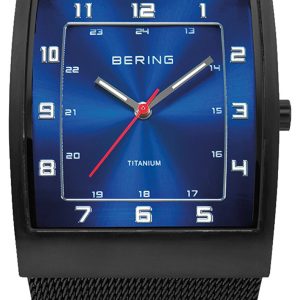 Bering Titanium Herrklocka 11233-227 Blå/Titan