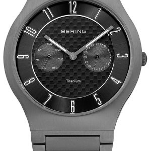 Bering Titanium Herrklocka 11939-777 Grå/Titan Ø39 mm