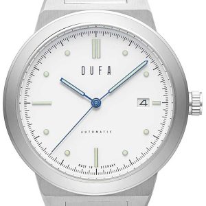 DuFa Herrklocka DF-9033-11 Classic Vit/Stål Ø40 mm