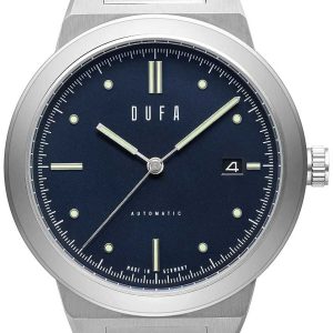 DuFa Herrklocka DF-9033-33 Classic Blå/Stål Ø40 mm