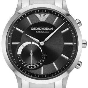 Emporio Armani Connected Herrklocka ART3000 Svart/Stål Ø43 mm