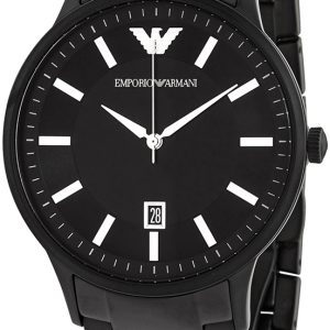 Emporio Armani Herrklocka AR11184 Renato Svart/Stål Ø43 mm