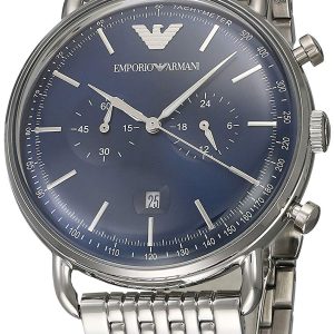 Emporio Armani Herrklocka AR11238 Blå/Stål Ø43 mm