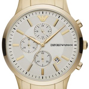 Emporio Armani Herrklocka AR11332 Renato Antikvit/Guldtonat stål