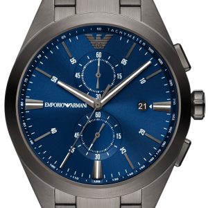 Emporio Armani Herrklocka AR11481 Claudio Blå/Stål Ø43 mm