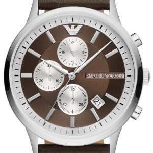 Emporio Armani Herrklocka AR11490 Renato Brun/Läder Ø43 mm