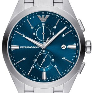 Emporio Armani Herrklocka AR11541 Claudio Blå/Stål Ø43 mm