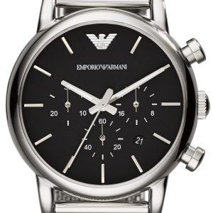 Emporio Armani Herrklocka AR1811 Luigi Svart/Stål Ø41 mm