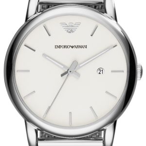 Emporio Armani Herrklocka AR1812 Classic Vit/Stål Ø41 mm