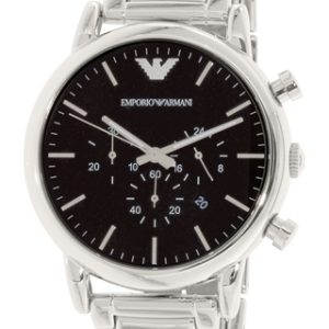 Emporio Armani Herrklocka AR1894 Dress Svart/Stål Ø46 mm