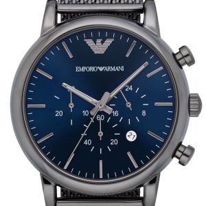 Emporio Armani Herrklocka AR1979 Luigi Blå/Stål Ø46 mm