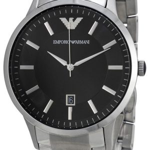 Emporio Armani Herrklocka AR2457 Dress Svart/Stål Ø43 mm