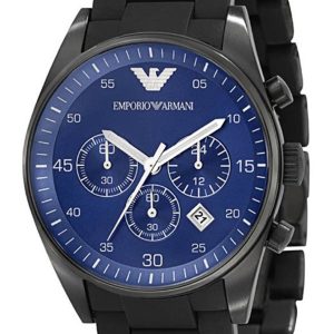 Emporio Armani Herrklocka AR5921 Sportivo Blå/Stål Ø41 mm