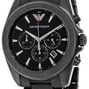 Emporio Armani Herrklocka AR6092 Sportivo Svart/Stål Ø44 mm