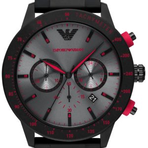 Emporio Armani Mario Herrklocka AR11392 Grå/Gummi Ø43 mm