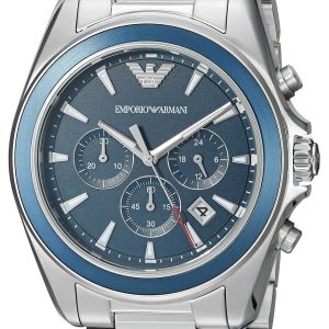 Emporio Armani Sportivo Herrklocka AR6091 Blå/Stål Ø44 mm