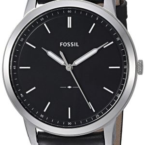 Fossil 99999 Herrklocka FS5398 Svart/Läder Ø44 mm