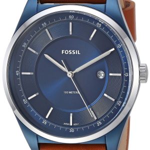 Fossil 99999 Herrklocka FS5422 Blå/Läder Ø44 mm