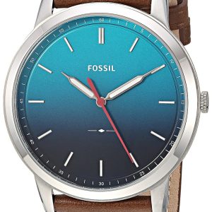 Fossil 99999 Herrklocka FS5440 Blå/Läder Ø44 mm