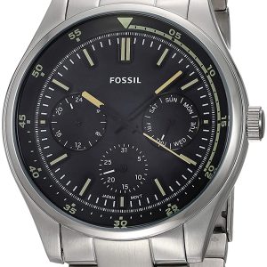 Fossil 99999 Herrklocka FS5575 Svart/Stål Ø44 mm