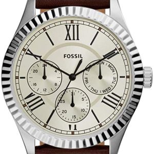 Fossil 99999 Herrklocka FS5633 Antikvit/Läder Ø42 mm