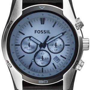 Fossil Herrklocka CH2564 Sport Blå/Läder Ø45 mm