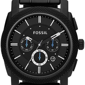 Fossil Herrklocka FS4552IE Svart/Stål Ø45 mm