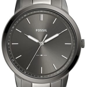 Fossil Herrklocka FS5459 The Minimalist Grå/Stål Ø44 mm