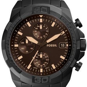 Fossil Herrklocka FS5851 Bronson Brun/Stål Ø44 mm