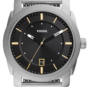 Fossil Herrklocka FS5883 Machine Svart/Stål Ø42 mm