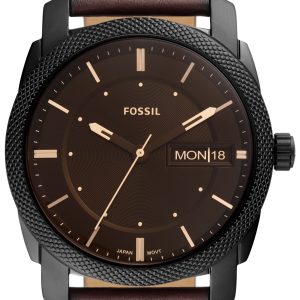 Fossil Herrklocka FS5901 Machine Brun/Läder Ø42 mm