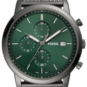 Fossil Herrklocka FS5908 Neutra Grön/Stål Ø42 mm