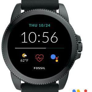 Fossil Herrklocka FTW4047 Gen 5E LCD/Gummi Ø44 mm