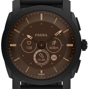 Fossil Herrklocka FTW7068 Gen 6 Hybrid Brun/Läder Ø45 mm