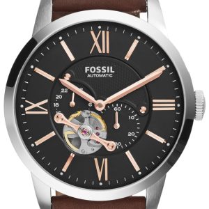 Fossil Herrklocka ME3061 Townsman Svart/Läder Ø44 mm