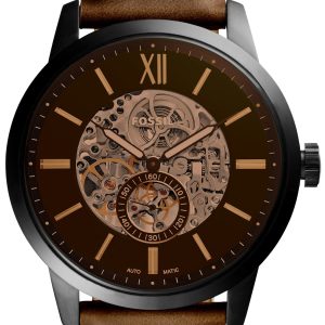 Fossil Herrklocka ME3155 Townsman Svart/Läder Ø48 mm