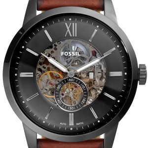 Fossil Herrklocka ME3181 Townsman Grå/Läder Ø48 mm