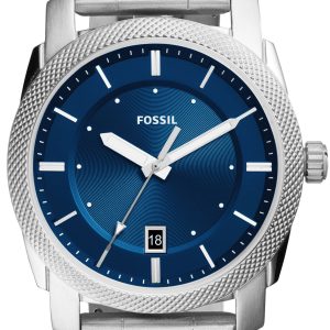 Fossil Machine Herrklocka FS5340IE Blå/Stål Ø42 mm