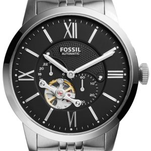 Fossil Mechanical Herrklocka ME3107 Svart/Stål Ø44 mm