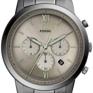 Fossil Neutra Herrklocka FS5492 Grå/Stål Ø44 mm