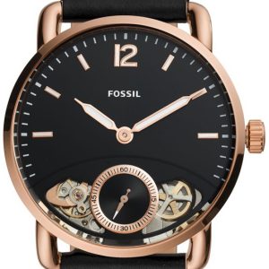 Fossil The Commuter Herrklocka ME1168 Svart/Läder Ø42 mm