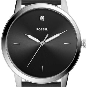 Fossil The Minimalist Herrklocka FS5497 Svart/Läder Ø44 mm