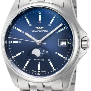 Glycine Combat Herrklocka GL0193 Blå/Stål Ø36 mm