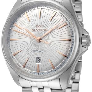 Glycine Herrklocka GL0453 Combat Silverfärgad/Stål Ø43 mm