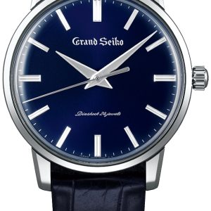 Grand Seiko Herrklocka SBGW259G Elegance Collection Blå/Läder Ø38