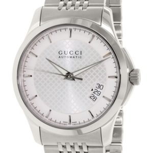 Gucci 126 MD Herrklocka YA126417 Silverfärgad/Stål Ø38 mm