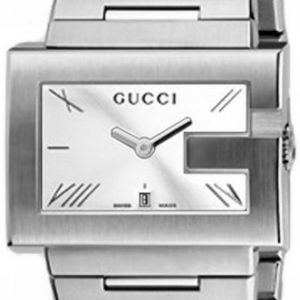 Gucci Herrklocka YA100306 Silverfärgad/Stål