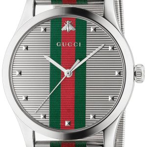 Gucci Herrklocka YA126284 G-Timeless Flerfärgad/Stål Ø42 mm